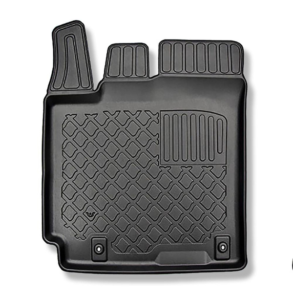 Completo di tappetini e tappetino per bagagliaio TPE per: Hyundai Kona 11.2017-03.2023 (SUV) - non per la versione elettrica e ibrida