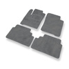 Premium tappetini auto in velluto compatibili con Renault Scenic I (1996-2003) - tappeti auto grigio