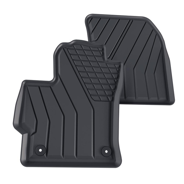 Tappetini Auto in TPE compatibili con Toyota Corolla XII Berlina, Touring Sports (2019-....) - tappeti auto neri