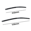 Spazzole tergicristallo anteriori compatibili con Daewoo Matiz Hatchback (03.1998-2008) - tergicristalli auto - lame tergilunotto - spazzole piatte