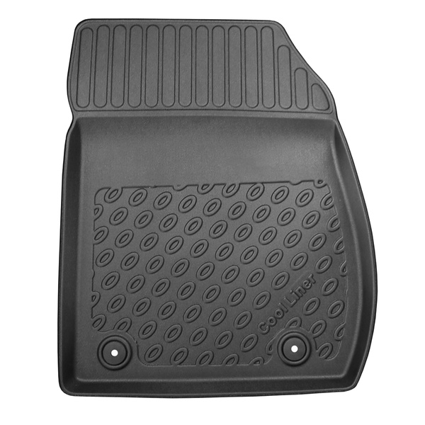 Completo di tappetini e tappetino per bagagliaio TPE PREMIUM per: Opel Zafira C 01.2012-07.2019 (Monovolume) - 5/7 posti; 3a fila abbassata