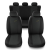 Coprisedili compatibili con BMW X1 I, II (2009-2022) - fodere sedili universali - set coprisedili auto - X.R-G1