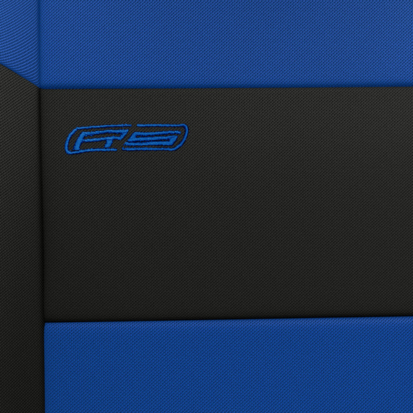 Coprisedili compatibili con Alfa Romeo Stelvio (2017-....) - fodere sedili universali - set coprisedili auto - RSL-BL