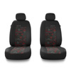 Coprisedili compatibili con Peugeot Rifter (2018-....) - fodere sedili universali - set coprisedili auto - 2UNE-RD