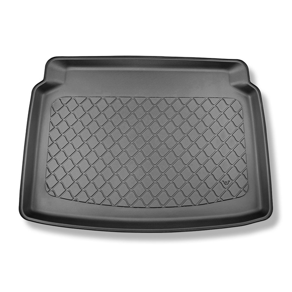 Vasca baule compatibile con Peugeot 308 III P51 Hatchback (12.2021-....) - non per versione Plug-in ibrida - tappetino per bagagliaio - tappeto bagagliaio per auto