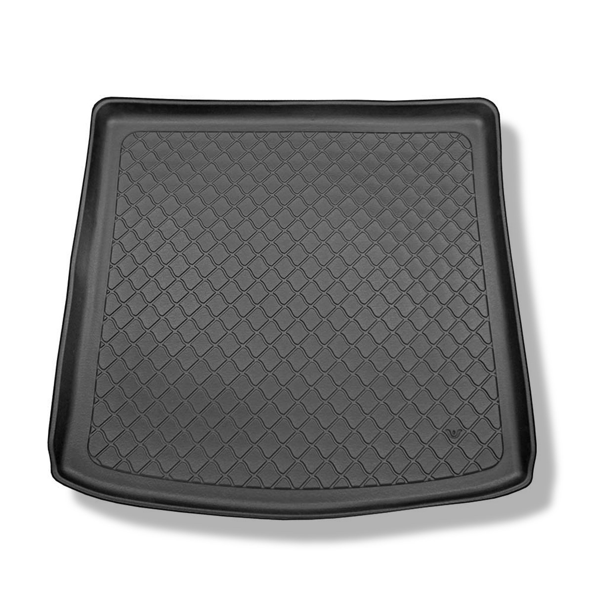Vasca baule compatibile con Ford Galaxy III Monovolume (09.2015-.) - 7  posti; sedili 3a fila abbassati - tappetino per bagagliaio - tappeto  bagagliaio per auto tipo 2