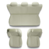 Coprisedili compatibili con Peugeot 308 I, II, III (2007-....) - fodere sedili universali - set coprisedili auto - CMP-BE
