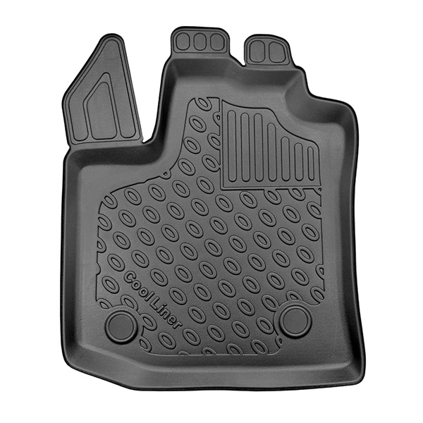 Completo di tappetini e tappetino per bagagliaio TPE PREMIUM per: Dacia Dokker 11.2012-09.2021 (Van) - 5 posti