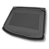 Vasca baule compatibile con Volkswagen Polo IV 9N, 9N3 Hatchback (11.2001-2009) - tappetino per bagagliaio - tappeto bagagliaio per auto