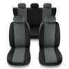 Coprisedili compatibili con Audi A8 D2, D3, D4, D5 (1994-2019) - fodere sedili universali - set coprisedili auto - X.R-G2