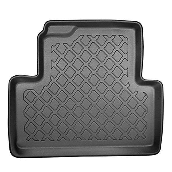 Completo di tappetini e tappetino per bagagliaio TPE per: Opel Zafira C 01.2012-07.2019 (Monovolume) - 5/7 posti; 3a fila abbassata