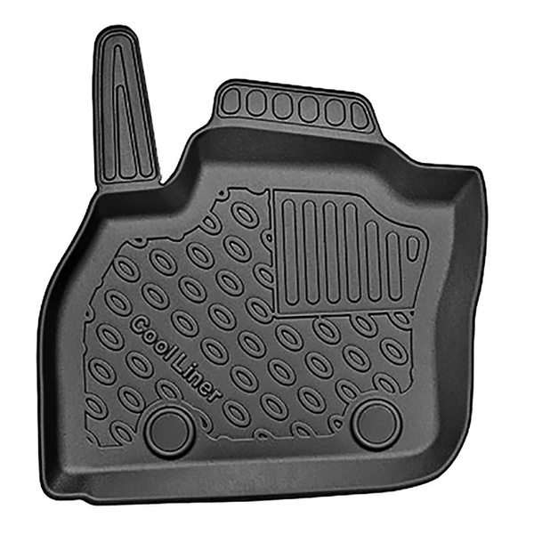 Completo di tappetini e tappetino per bagagliaio TPE per: Renault ZOE 06.2019-2023 (Hatchback)