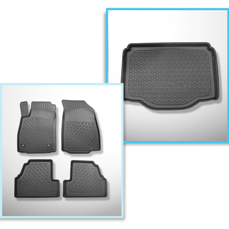 Completo di tappetini e tappetino per bagagliaio TPE PREMIUM per: Chevrolet Trax Crossover (05.2013-06.2019) - anche per la versione Allroad