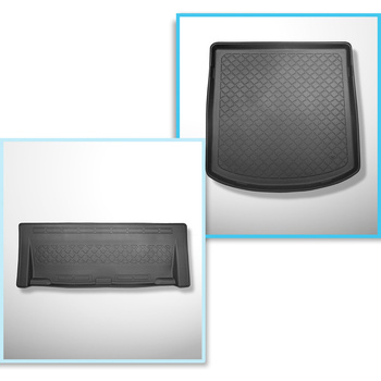 Completo di tappetini e tappetino per bagagliaio TPE per: Volkswagen Touran I 1T