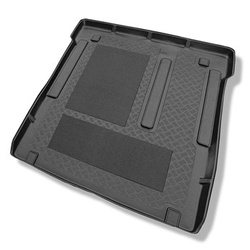 Vasca baule compatibile con Peugeot Expert Tepee Van (2007-2016) - L2 (possibilità di tagliare i fori per il fissaggio dei sedili 3a fila) - tappetino per bagagliaio - tappeto bagagliaio per auto