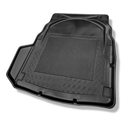 Vasca baule compatibile con Mercedes-Benz Classe E W212 Berlina (03.2009-03.2016) - con cavità destra (amovibile eventualmente); piano di carico piatto - tappetino per bagagliaio - tappeto bagagliaio per auto
