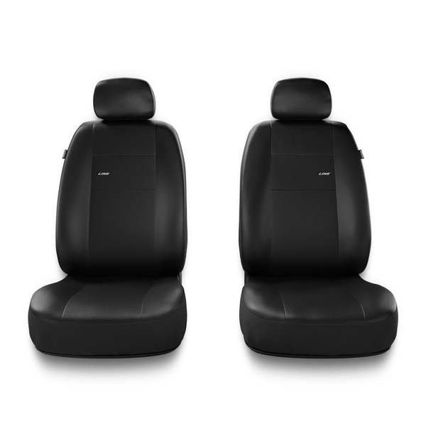 Coprisedili compatibili con Alfa Romeo Stelvio (2017-....) - fodere sedili universali - set coprisedili auto - XL-B