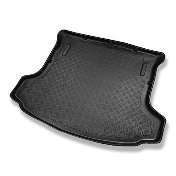 Vasca baule compatibile con Nissan Qashqai +2 I Crossover (10.2008-01.2014) - 7 posti; sedili 3a fila abbassati - tappetino per bagagliaio - tappeto bagagliaio per auto