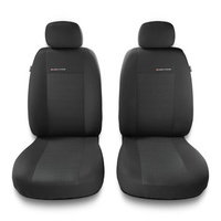 Coprisedili anteriori compatibili con Seat Toledo I, II, III, IV (1991-2019) - fodere sedili universali - set coprisedili auto - 2UNE-3