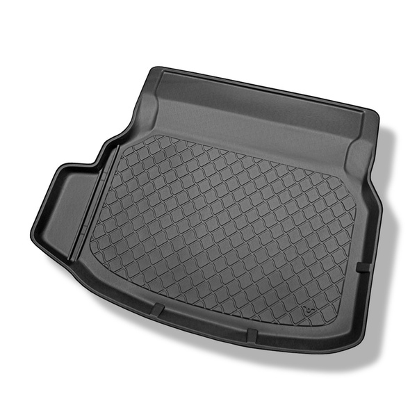 Completo di tappetini e tappetino per bagagliaio TPE per: Mercedes-Benz Classe C W204 04.2007-02.2014 (Berlina) - sedili posteriori pieghevoli; con ala sinistra