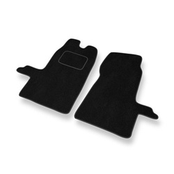Premium tappetini auto in velluto compatibili con Ford Transit VI (2000-2006) - tappeti auto nero