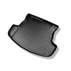 Vasca baule compatibile con Mitsubishi Outlander III SUV (09.2012-2022) - 5 posti; portabagagli inferiore (con e senza subwoofer); non per versione Plug-in ibrida - tappetino per bagagliaio - tappeto bagagliaio per auto