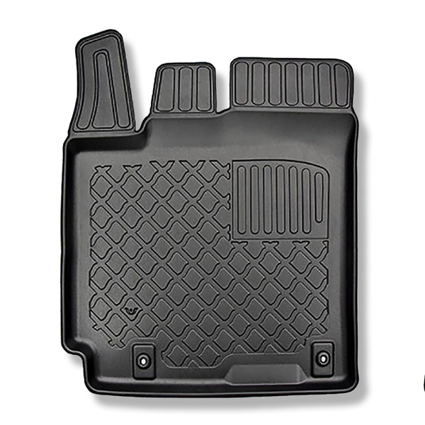 Tappetini Auto in TPE compatibili con Hyundai Kona SUV (11.2017-....) - non per la versione elettrica e ibrida - tappeti auto neri