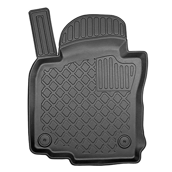 Completo di tappetini e tappetino per bagagliaio TPE per: Volkswagen Golf V 1K 06.2007-2009 (Variant) - pavimento di carico piatto