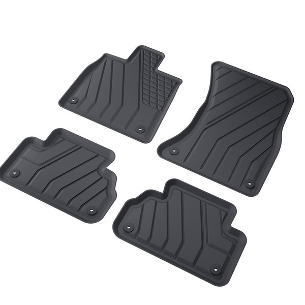 Tappetini Auto in TPE compatibili con Audi Q5 II SUV, Sportback (2017-....) - tappeti auto neri