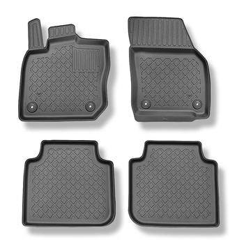 Tappetini Auto in TPE compatibili con Skoda Kodiaq II SUV (12.2023-....) - senza