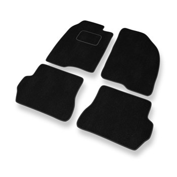 Premium tappetini auto in velluto compatibili con Ford Fusion I (2002-2005) - tappeti auto nero
