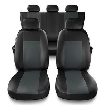 Coprisedili compatibili con Alfa Romeo MiTo (2008-2018) - fodere sedili universali - set coprisedili auto - CM-G