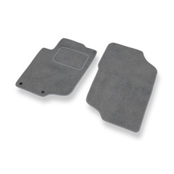 Premium tappetini auto in velluto compatibili con Peugeot 207 (2006-2012) - tappeti auto grigio