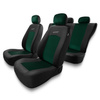 Coprisedili compatibili con Mazda CX-3 (2015-2019) - fodere sedili universali - set coprisedili auto - S-GR