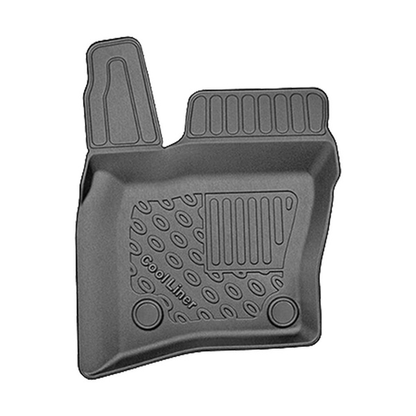 Completo di tappetini e tappetino per bagagliaio TPE per: Land Rover Defender (L663) 110 01.2020-.... (SUV) - 5 posti; non per versione Plug-in ibrida