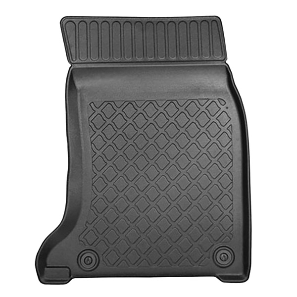 Completo di tappetini e tappetino per bagagliaio TPE per: BMW 5 E60 07.2003-02.2010 (Berlina) - con ala destra e sinistra