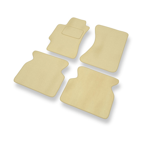 Premium tappetini auto in velluto compatibili con Saab 9-2X I (2004-2006) - tappeti auto beige