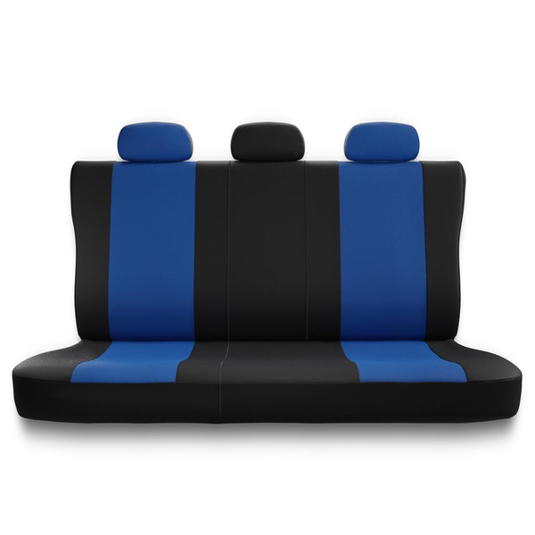 Coprisedili compatibili con Alfa Romeo 146 (1994-2001) - fodere sedili universali - set coprisedili auto - X.R-BL