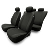 Coprisedili compatibili con Alfa Romeo 166 I, II, III (1998-2007) - fodere sedili universali - set coprisedili auto - RSL-B