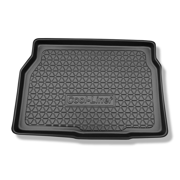 Vasca baule compatibile con Opel Astra J Coupé, Hatchback (09.2009-12.2014) - senza rivestimento ausiliare in PS espanso; anche per GTC - tappetino per bagagliaio - tappeto bagagliaio per auto