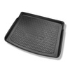 Vasca baule compatibile con Jeep Compass II MP SUV (08.2017-....) - con piano di carico regolabile; per il piano di carico inferiore e superiore; non per versione Plug-in ibrida - tappetino per bagagliaio - tappeto bagagliaio per auto