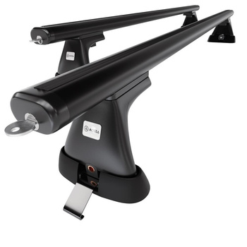 Barre portatutto in alluminio compatibili con Citroen Xsara Picasso Monovolume (2000-2006) - con punti di fissaggio di serie - portapacchi auto colore nero - portabagagli barre da tetto