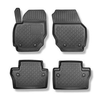 Tappetini Auto in TPE compatibili con Volvo V70 III Station Wagon (09.2007-2016)