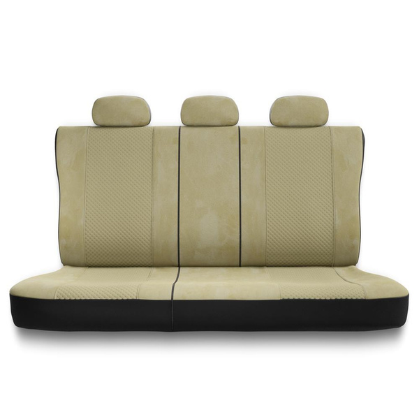 Coprisedili compatibili con Mercedes-Benz Classe E W210, W211, W212, W213, W214 (1995-....) - fodere sedili universali - set coprisedili auto - PG-3