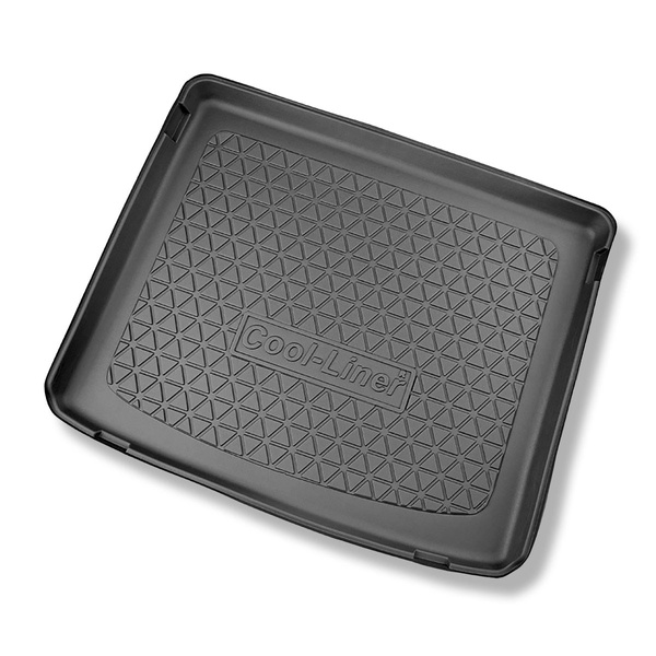 Vasca baule compatibile con Alfa Romeo Tonale 965 SUV (05.2022-....) - portabagagli superiore; piano di carico regolabile nella posizione più alta; anche per gli ibridi - tappetino per bagagliaio - tappeto bagagliaio per auto