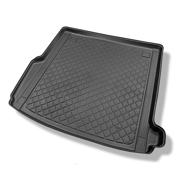 Vasca baule compatibile con Mercedes-Benz E-Class W213 Station Wagon (11.2016-....) - inclusi i modelli con barre di fissazione; non per versione Plug-in ibrida - tappetino per bagagliaio - tappeto bagagliaio per auto