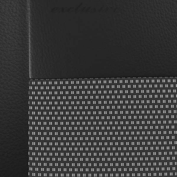 Coprisedili compatibili con Mercedes-Benz Classe B W245, W246, W247 (2005-....) - fodere sedili universali - set coprisedili auto - EXL-2