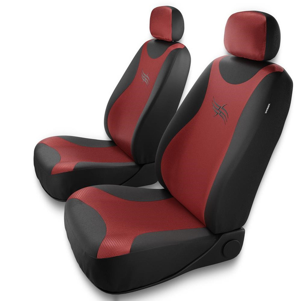 Coprisedili compatibili con Seat Leon I, II, III (1999-2019) - fodere sedili universali - set coprisedili auto - TR-RD