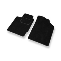 Premium tappetini auto in velluto compatibili con Renault Thalia I (2001-2008) - tappeti auto nero