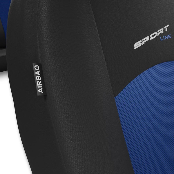 Coprisedili compatibili con Seat Arona (2017-....) - fodere sedili universali - set coprisedili auto - S-BL